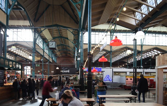 Innenraum Markthalle Neun Foto: Dragan Dragin