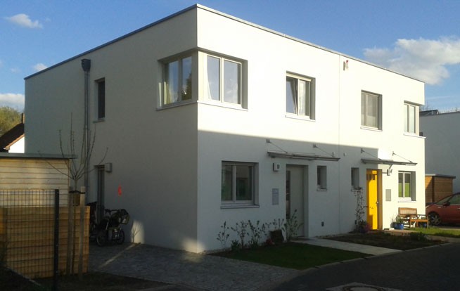 Doppelhaus in der Prager Straße (Foto: Peter Schoch)