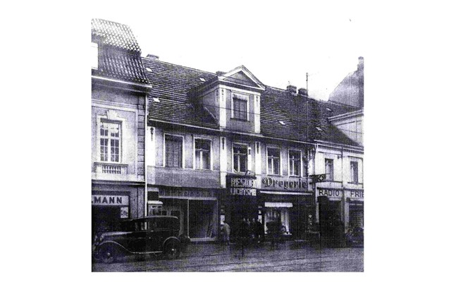 historische Aufnahme Kino Melodie