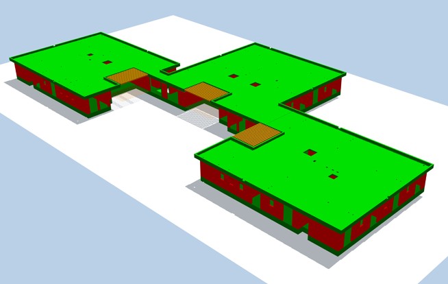 CAD-Modell für die Ausführungsplanung Grafik: 2BPlan