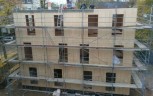 Obergeschosse aus Brettsperrholzplatten - Foto: Rempen