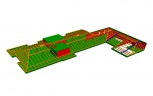 Allplan-3D-Modell Dachgeschoss - Grafik: 2BPlan