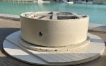 Der fertige Sockel für die Bronzeskulpturen - Foto: 2BPlan